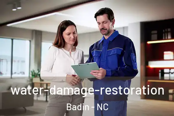  water-damage-restoration Badin - NC