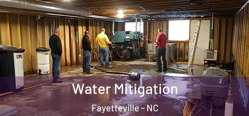 Water Mitigation Fayetteville - NC