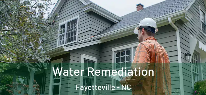 Water Remediation Fayetteville - NC