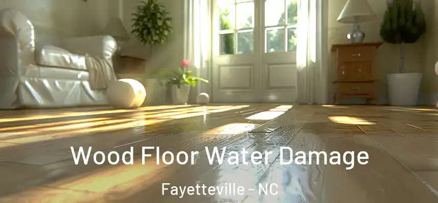Wood Floor Water Damage Fayetteville - NC